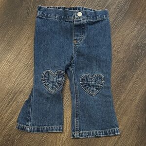 Wonderkids Blue Heart Accent Jeans